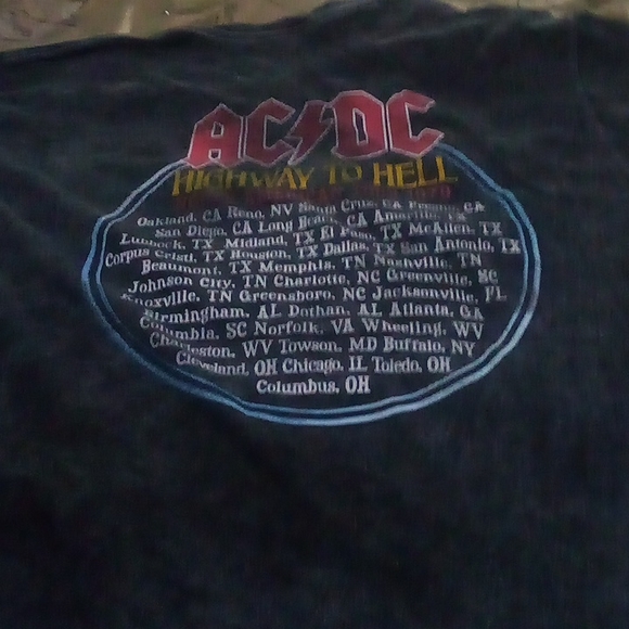 AC/DC | Shirts | Vintage Acdc Vintage T Shirt | Poshmark
